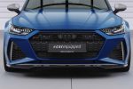 Lip delantero CSR Automotive para Audi RS6 C8 / RS7 C8 (4K) CSL566 Negro Mate 5