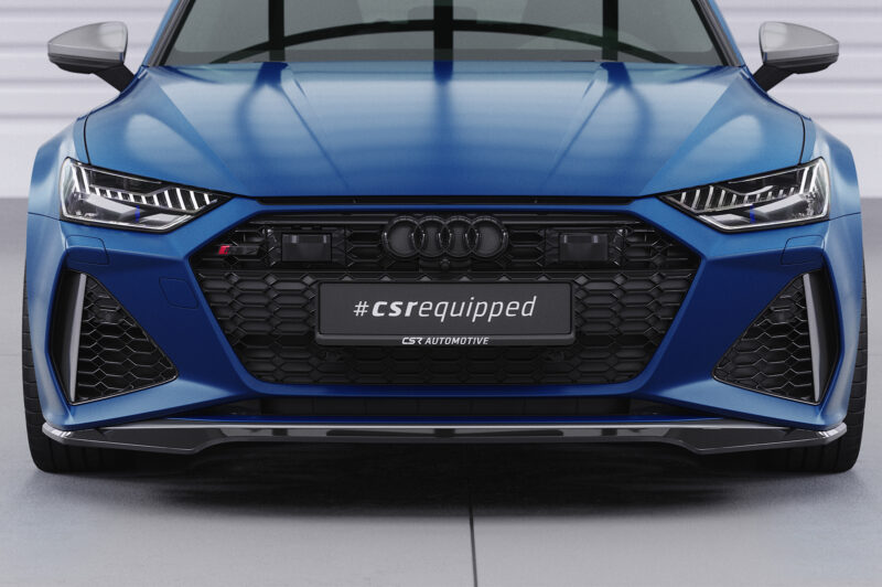 Lip delantero CSR Automotive para Audi RS6 C8 / RS7 C8 (4K) CSL566 Negro Mate 5