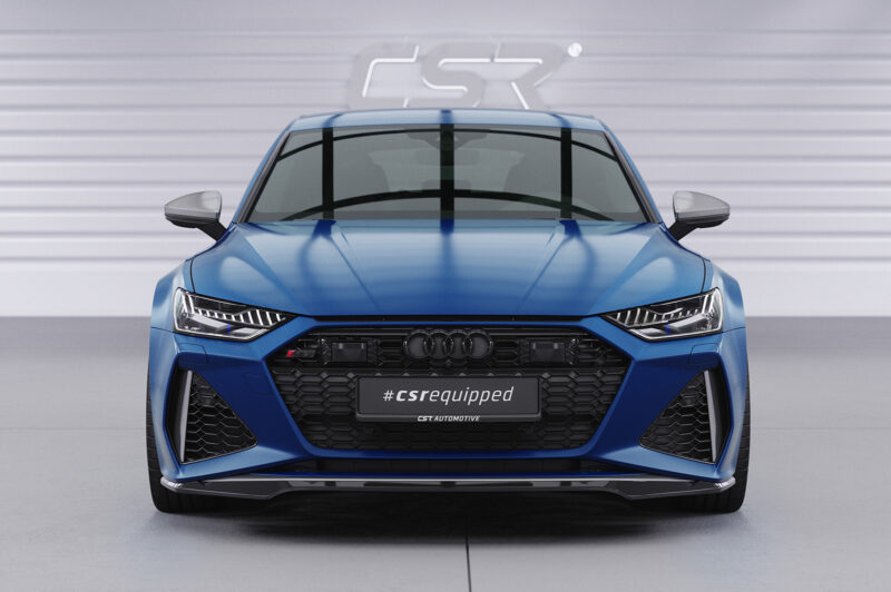 Lip delantero CSR Automotive para Audi RS6 C8 / RS7 C8 (4K) CSL566 Negro Mate 6