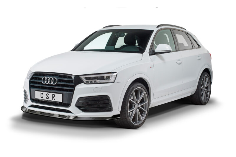 Lip delantero CSR Automotive para Audi Q3 (8U) CSL570 Negro Mate 2