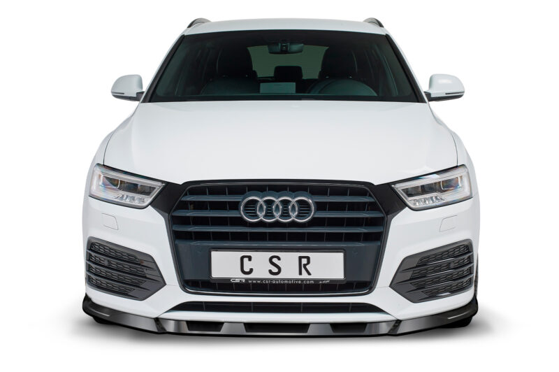 Lip delantero CSR Automotive para Audi Q3 (8U) CSL570 Negro Mate 3