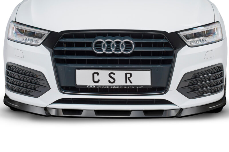 Lip delantero CSR Automotive para Audi Q3 (8U) CSL570 Negro Mate 4
