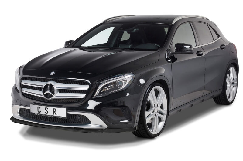 Lip delantero CSR Automotive para Mercedes-Benz GLA (X156) CSL572 Negro Mate 2