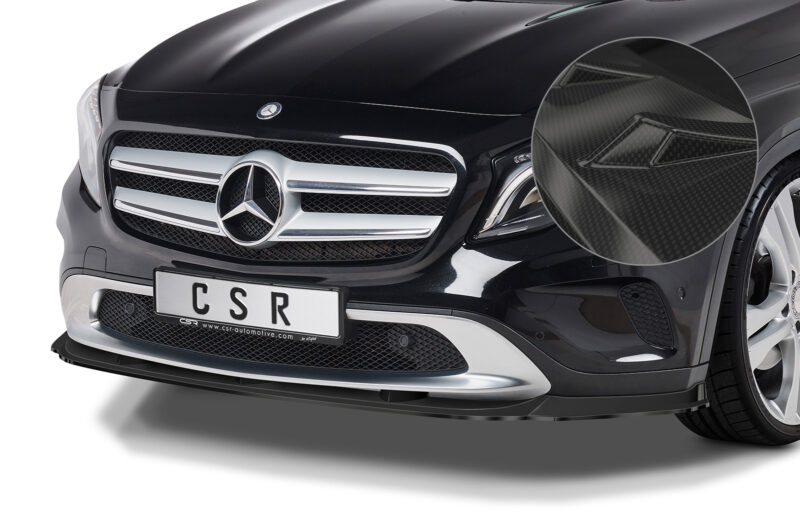 Lip delantero CSR Automotive para Mercedes-Benz GLA (X156) CSL572 Carbon Look 1
