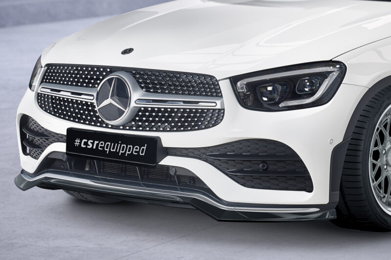Lip delantero CSR Automotive para Mercedes-Benz GLC (C253/X253) AMGine CSL573 Negro Mate 3