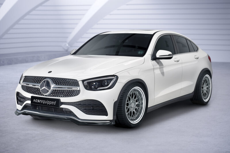 Lip delantero CSR Automotive para Mercedes-Benz GLC (C253/X253) AMGine CSL573 Negro Mate 4