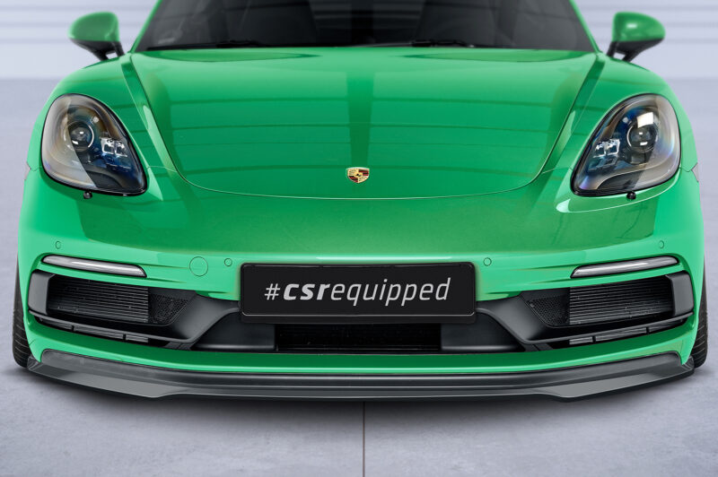 Lip delantero CSR Automotive para Porsche 718 Cayman/Boxster GTS 4.0 (982) CSL575 Negro Mate 5