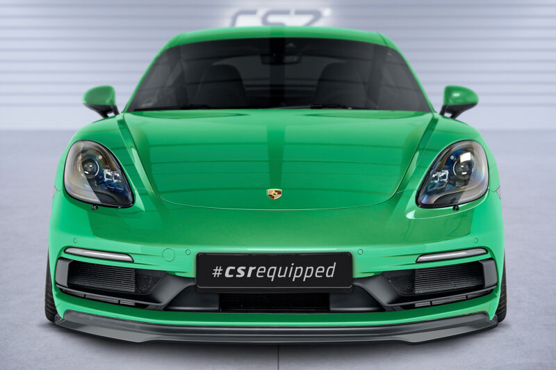 Lip delantero CSR Automotive para Porsche 718 Cayman/Boxster GTS 4.0 (982) CSL575 Negro Mate 6