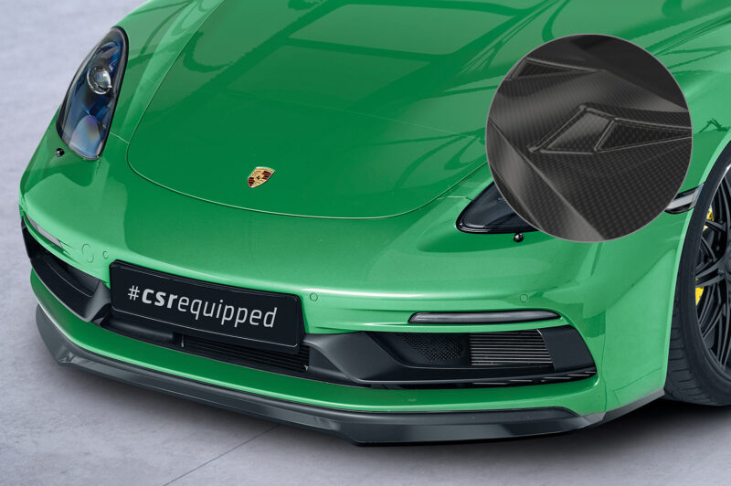 Lip delantero CSR Automotive para Porsche 718 Cayman/Boxster GTS 4.0 (982) CSL575 Carbon Look 1