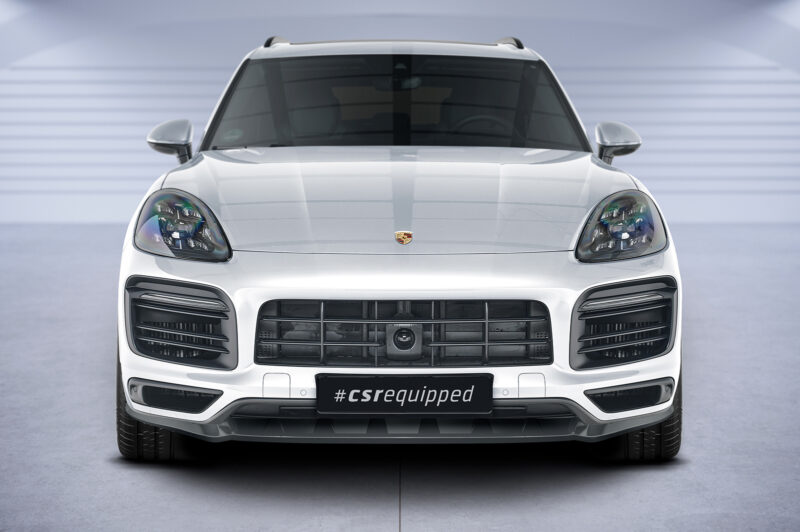 Lip delantero CSR Automotive para Porsche Cayenne P0536/9YA CSL576 Negro Mate 6
