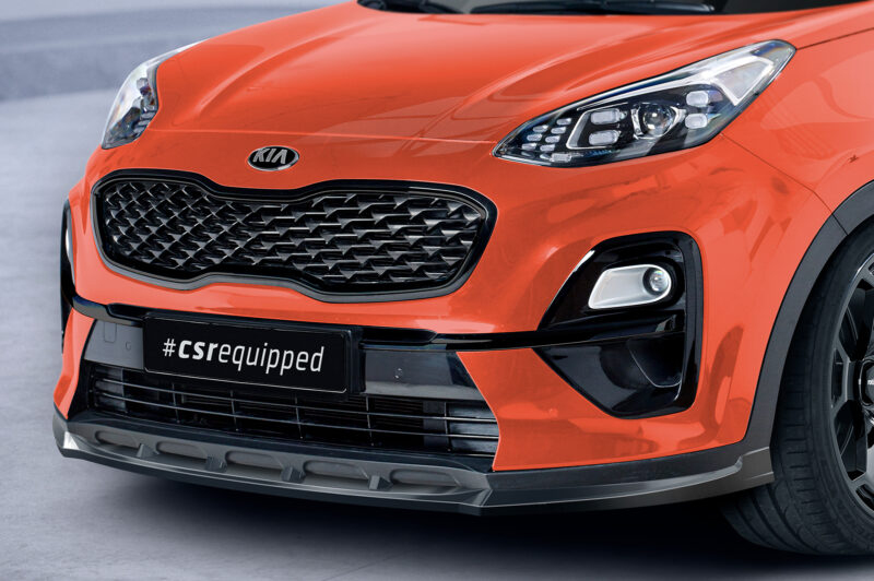 Lip delantero CSR Automotive para Kia Sportage QLE CSL577 Negro Mate 3