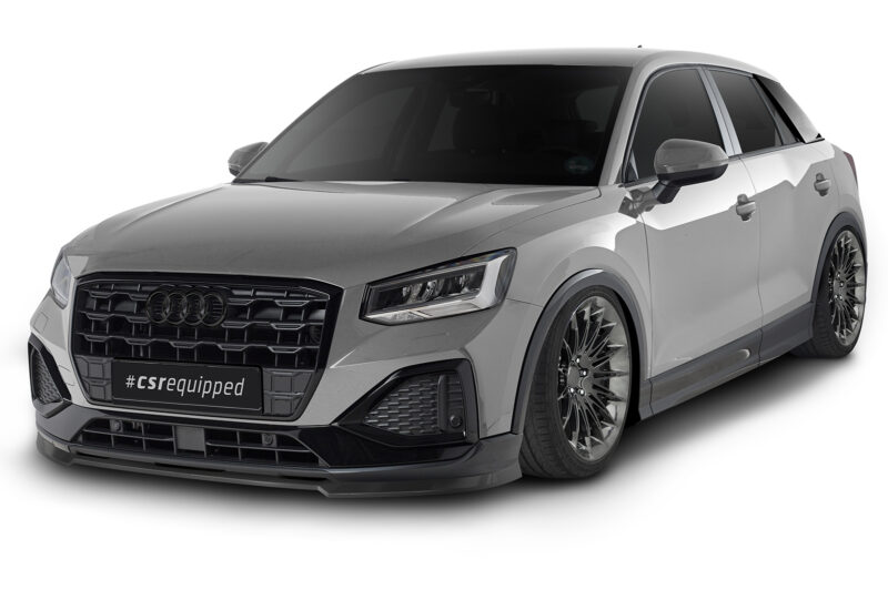 Lip delantero CSR Automotive para Audi Q2 (GA) CSL580 Negro Mate 2