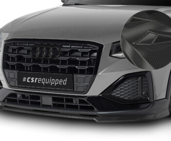 Lip delantero CSR Automotive para Audi Q2 (GA) CSL580 Carbon Look 1