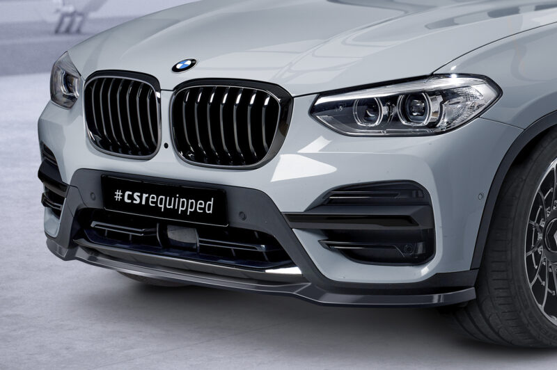 Lip delantero CSR Automotive para BMW X3 G01 CSL581 Negro Mate 3