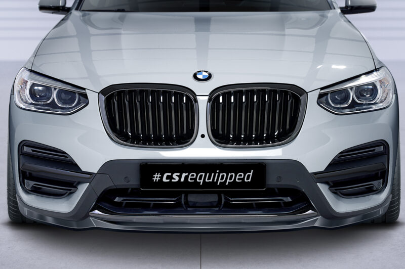 Lip delantero CSR Automotive para BMW X3 G01 CSL581 Negro Mate 5