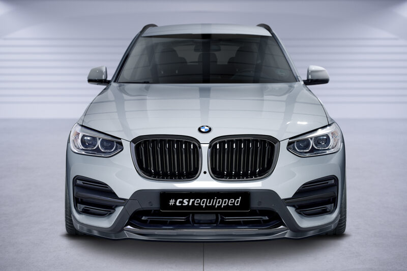 Lip delantero CSR Automotive para BMW X3 G01 CSL581 Negro Mate 6