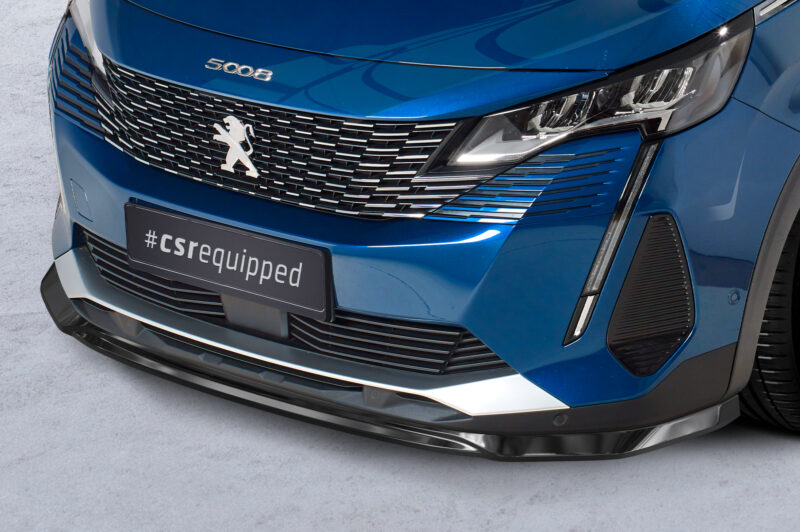 Lip delantero CSR Automotive para Peugeot 5008 (2.a generación) CSL582 Negro Mate 3