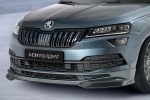 Lip delantero CSR Automotive para Skoda Karoq SportLine CSL583 Negro Mate 3