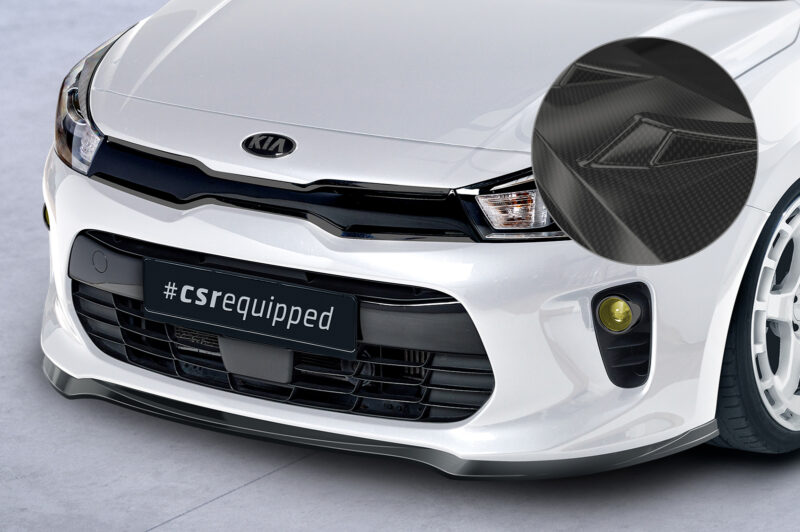 Lip delantero CSR Automotive para Kia Rio 4 (YB) CSL585 Carbon Look 1