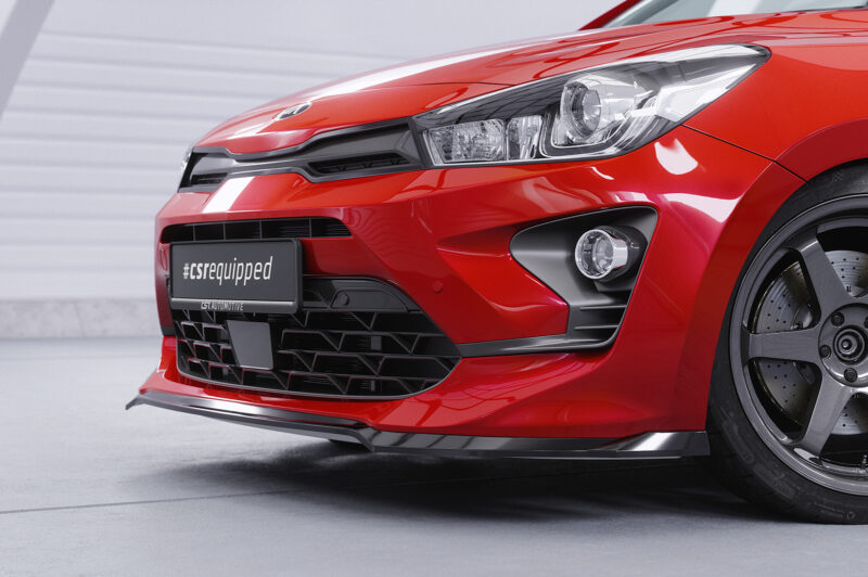 Lip delantero CSR Automotive para Kia Rio 4 (YB) Facelift CSL586 Negro Mate 2
