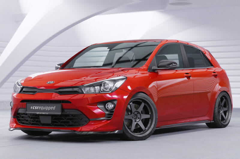 Lip delantero CSR Automotive para Kia Rio 4 (YB) Facelift CSL586 Negro Mate 4