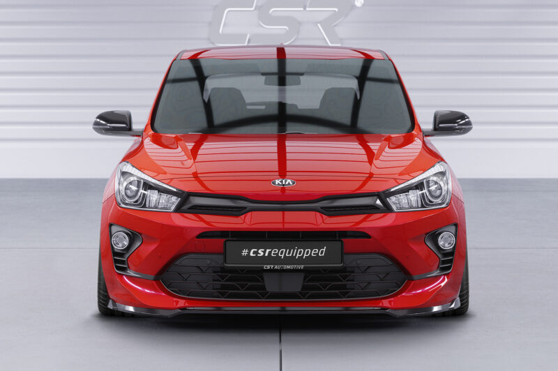 Lip delantero CSR Automotive para Kia Rio 4 (YB) Facelift CSL586 Negro Mate 6