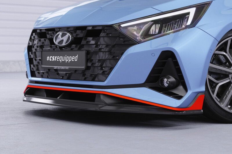 Lip delantero CSR Automotive para Hyundai I20 (BC3) N / Nine CSL588 Negro Mate 2