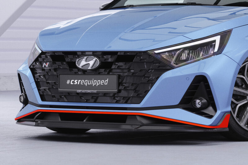 Lip delantero CSR Automotive para Hyundai I20 (BC3) N / Nine CSL588 Negro Mate 3