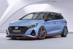 Lip delantero CSR Automotive para Hyundai I20 (BC3) N / Nine CSL588 Negro Mate 4