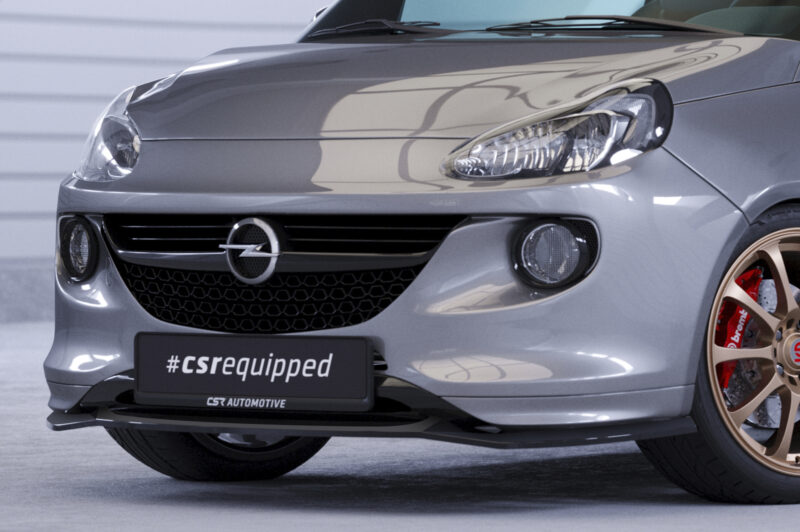 Lip delantero CSR Automotive para Opel Adam S CSL591 Negro Mate 2