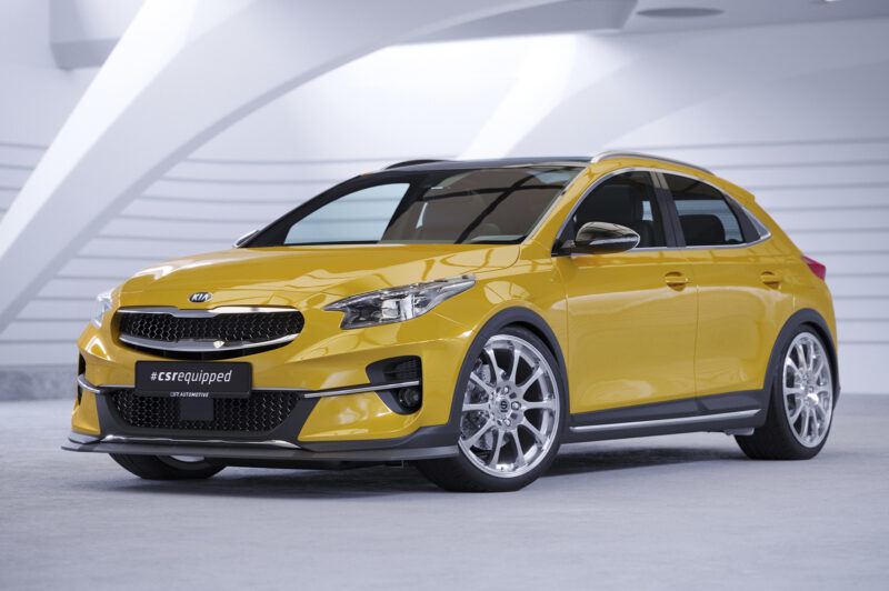 Lip delantero CSR Automotive para Kia XCeed CSL595 Negro Mate 3