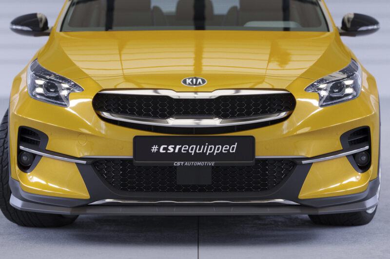 Lip delantero CSR Automotive para Kia XCeed CSL595 Negro Mate 4