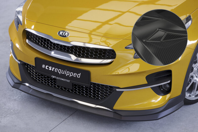 Lip delantero CSR Automotive para Kia XCeed CSL595 Carbon Look 1