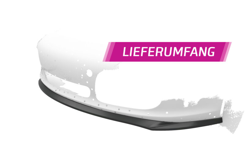 Lip delantero CSR Automotive para Porsche 987 Boxster CSL597 Negro Mate 5
