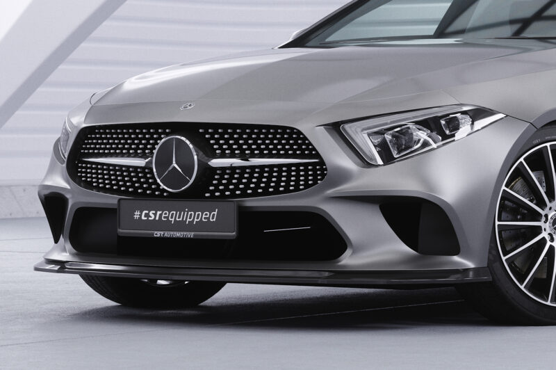 Lip delantero CSR Automotive para Mercedes-Benz CLS (C257) CSL599 Negro Mate 3