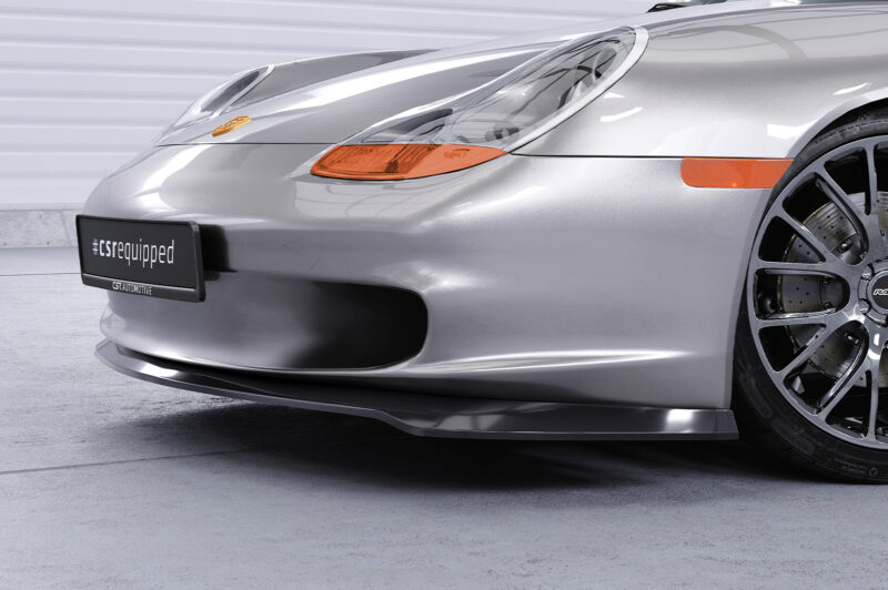 Lip delantero CSR Automotive para Porsche 986 Boxster CSL600 Negro Mate 2