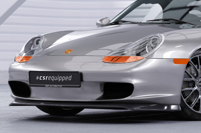 Lip delantero CSR Automotive para Porsche 986 Boxster CSL600 Negro Mate 3