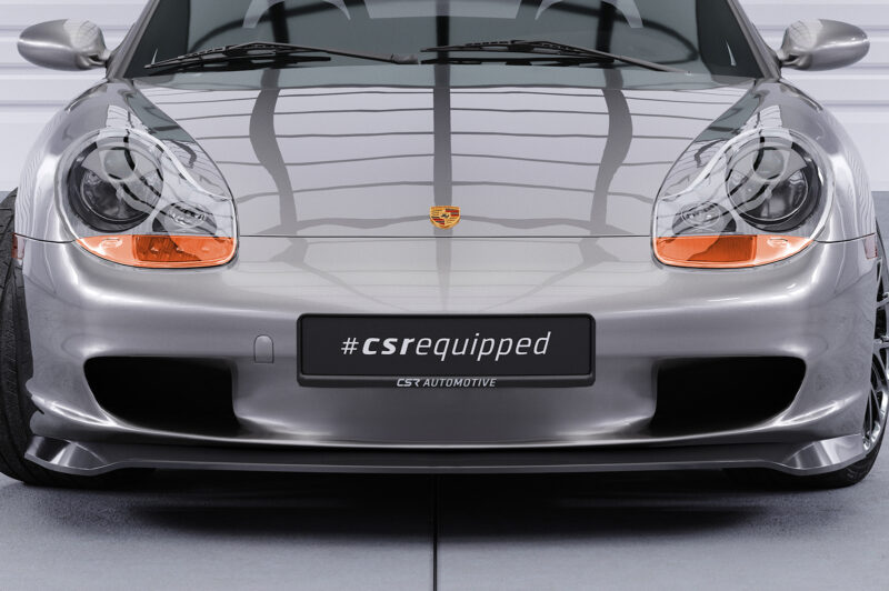 Lip delantero CSR Automotive para Porsche 986 Boxster CSL600 Negro Mate 5