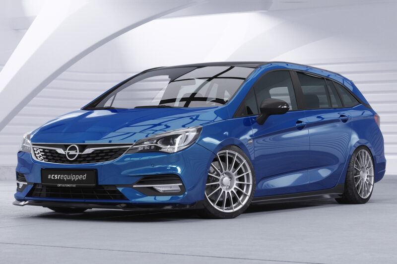 Lip delantero CSR Automotive para Opel Astra K CSL601 Negro Mate 4