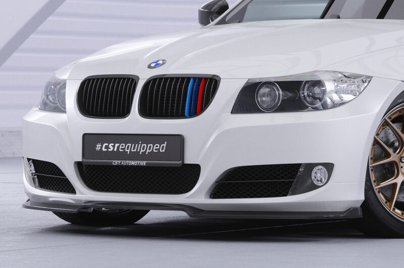 Lip delantero CSR Automotive para BMW Serie 3 E90/ E91 LCI CSL602 Negro Mate 3