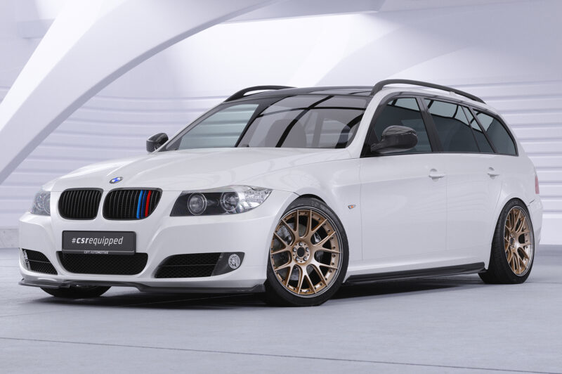 Lip delantero CSR Automotive para BMW Serie 3 E90/ E91 LCI CSL602 Negro Mate 4