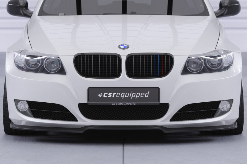 Lip delantero CSR Automotive para BMW Serie 3 E90/ E91 LCI CSL602 Negro Mate 5