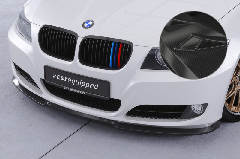 Lip delantero CSR Automotive para BMW Serie 3 E90/ E91 LCI CSL602 Carbon Look 1