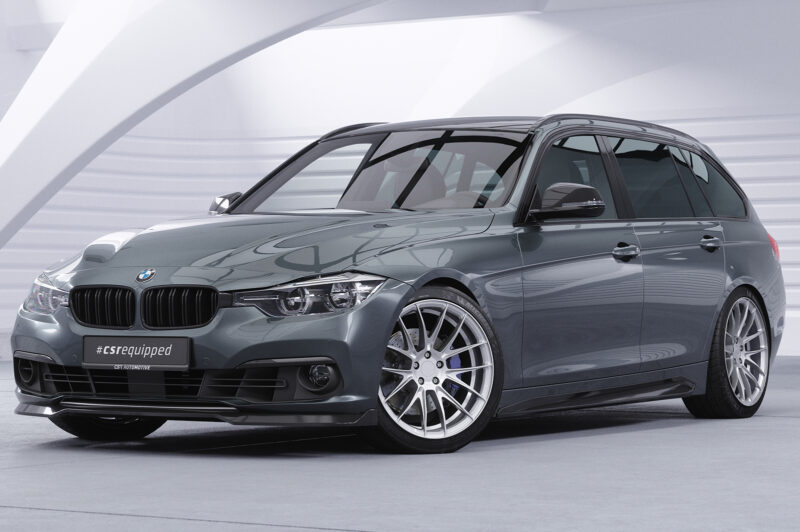 Lip delantero CSR Automotive para BMW Serie 3 F30/F31 LCI CSL604 Negro Mate 4