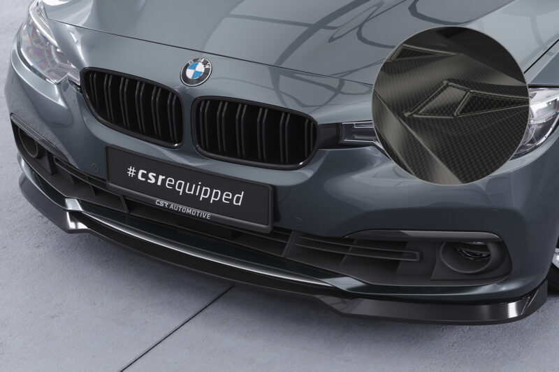 Lip delantero CSR Automotive para BMW Serie 3 F30/F31 LCI CSL604 Carbon Look 1