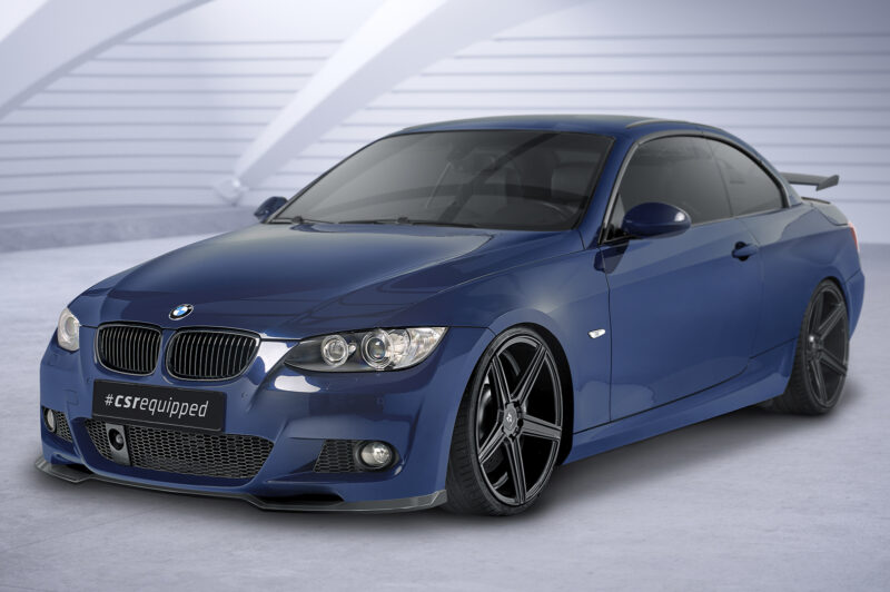 Lip delantero CSR Automotive para BMW Serie 3 E92/E93 paquete M CSL605 Negro Mate 2