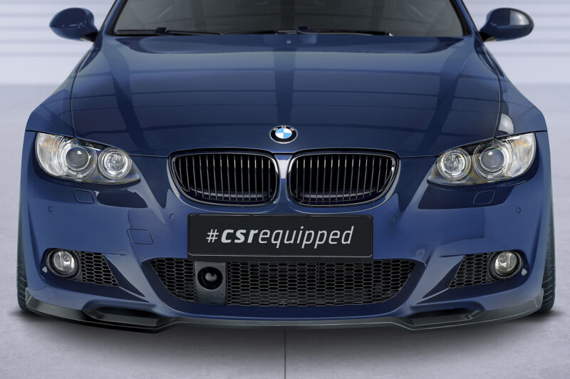 Lip delantero CSR Automotive para BMW Serie 3 E92/E93 paquete M CSL605 Negro Mate 3