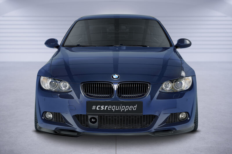 Lip delantero CSR Automotive para BMW Serie 3 E92/E93 paquete M CSL605 Negro Mate 4