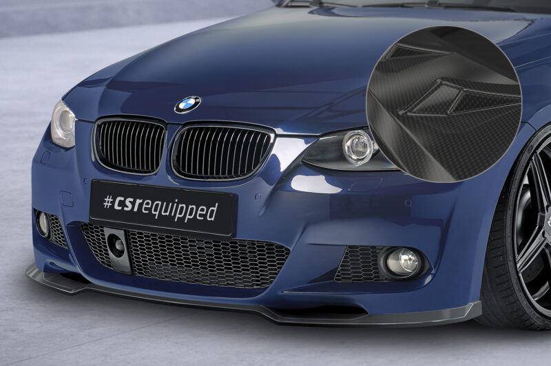 Lip delantero CSR Automotive para BMW Serie 3 E92/E93 paquete M CSL605 Carbon Look 1