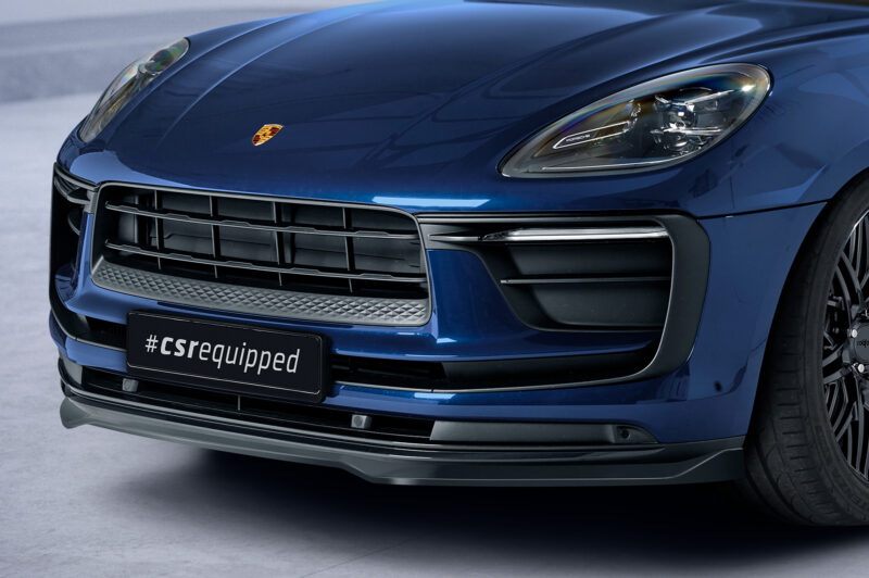 Lip delantero CSR Automotive para Porsche Macan CSL608 Negro Mate 3